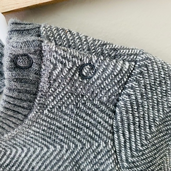Tucker+Tate Pullover 'Chill' Sweater Gray/Orange Sz 9 Months - Picture 4 of 7